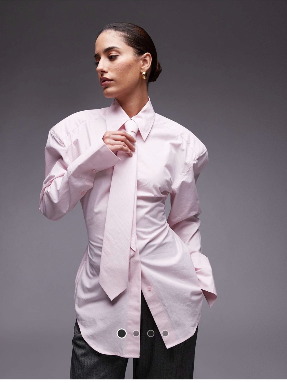 ASOS Light Pink Button-Down Shirt